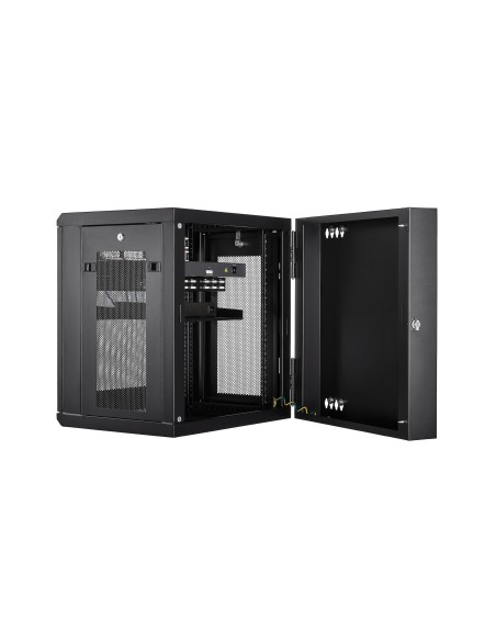 StarTech.com Armadio per Server Rack Montabile a Parete 12U - Armadio a Cerniera fino a 17" (43cm) di profondità