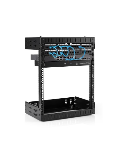 StarTech.com Server Rack 12U Montabile a parete - Profondità regolabile da 30 a 50cm