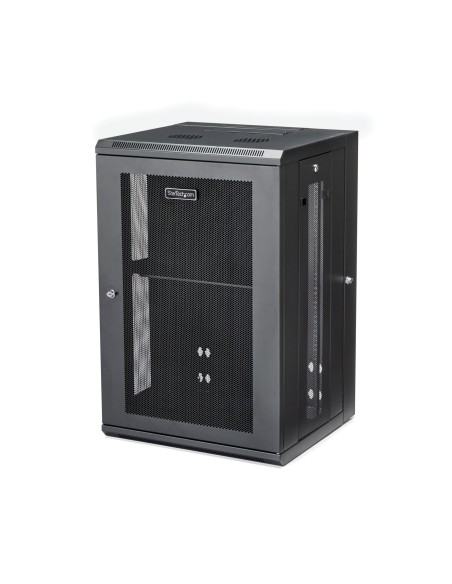 StarTech.com Armadio per Server Rack Montabile a Parete 18U - Armadio a Cerniera fino a 20" (50cm) di profondità