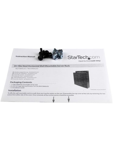StarTech.com Server-rack-in-acciaio-19''-2U-per-montaggio-su-parete
