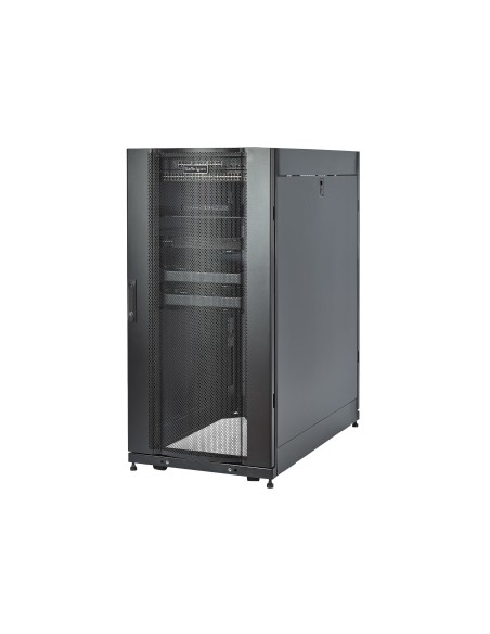 StarTech.com Armadio rack per server 25U - Profondità regolabile da 7-35" a 4 montanti con chiusura a chiave - Armadio mobile