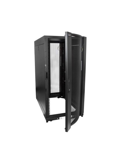 StarTech.com Armadio rack per server 25U - Profondità regolabile da 7-35" a 4 montanti con chiusura a chiave - Armadio mobile