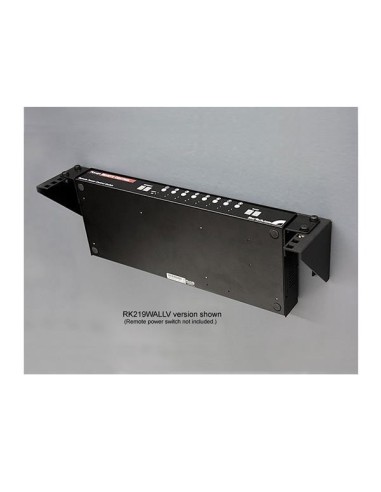 StarTech.com Staffa rack in acciaio 3U per montaggio attrezzature su parete verticale da 48 cm ca.
