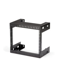 StarTech.com 8U 19" Rack di rete per montaggio a parete a 2 staffe - Rack open frame a muro profondo 30cm. Rack per