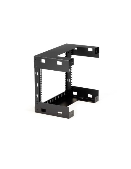StarTech.com 8U 19" Rack di rete per montaggio a parete a 2 staffe - Rack open frame a muro profondo 30cm. Rack per