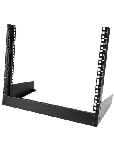 StarTech.com Armadio Server Rack con 2 staffe a Telaio Aperto 8U