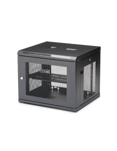 StarTech.com RK920WALM rack 9U Da parete Nero