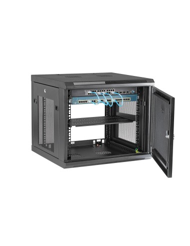 StarTech.com RK920WALM rack 9U Da parete Nero