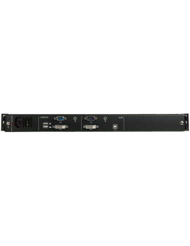 StarTech.com Console KVM per Armadio Rack - Monitor LCD 17" 1080p - KVM Switch DVI VGA - Montabile a Rack su doppia guida -