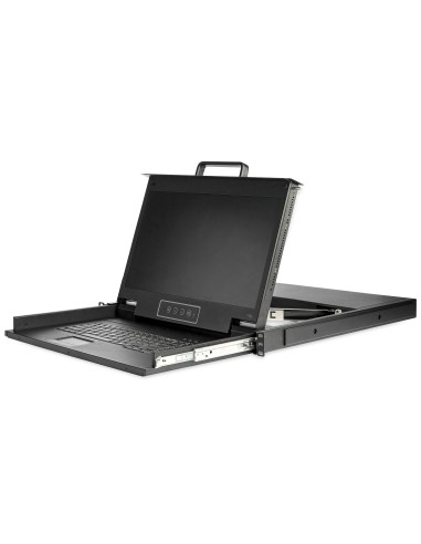 StarTech.com Console KVM per Armadio Rack - Monitor LCD 17" - KVM Switch VGA - Cassetto KVM Montabile a Rack 1U completo con