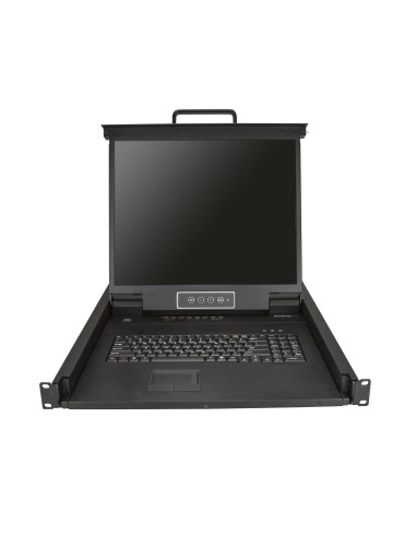 StarTech.com Console KVM per armadio Rack a 8 porte VGA con schermo LCD - 19" - 1U