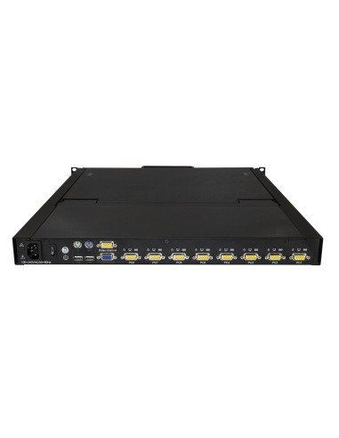 StarTech.com Console KVM per armadio Rack a 8 porte VGA con schermo LCD - 19" - 1U