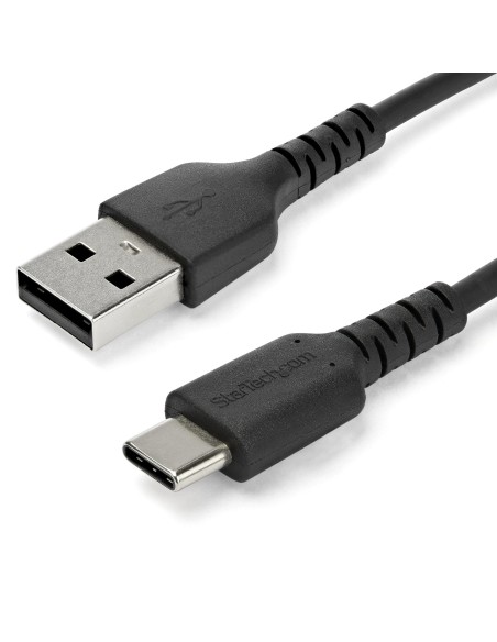 StarTech.com Cavo di Ricarica USB-A a USB-C da 1m - Resistente cavetto USB-C di Ricarica Veloce e Sync da USB 2.0 a USB Type C