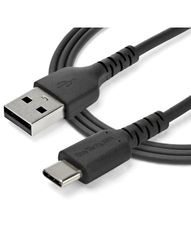 StarTech.com Cavo di Ricarica USB-A a USB-C da 1m - Resistente cavetto USB-C di Ricarica Veloce e Sync da USB 2.0 a USB Type C