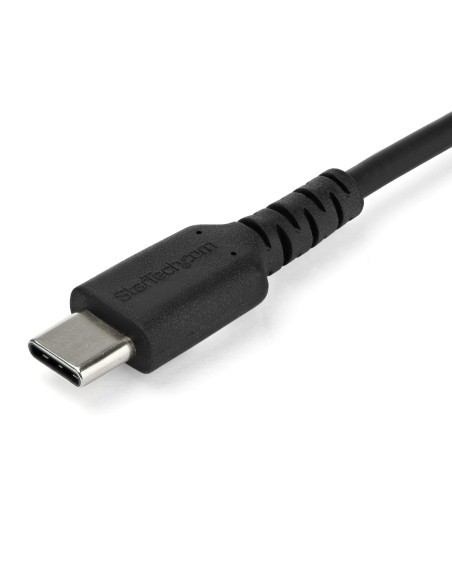 StarTech.com Cavo di Ricarica USB-C da 1m - Resistente Cavetto USB-C di Ricarica Veloce e Sync da USB 2.0 a USB Type C 60W -