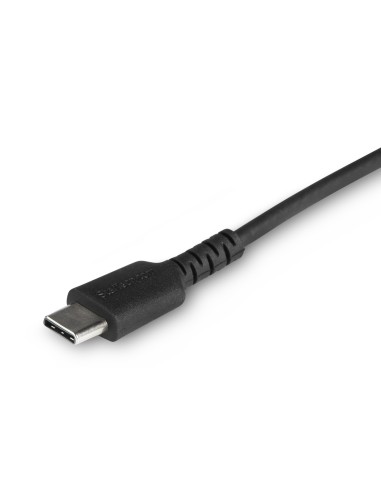 StarTech.com Cavo durevole da USB-C a Lightning da 1m nero - Cavo di alimentazione sincronizzazione in Fibra aramidica robusta