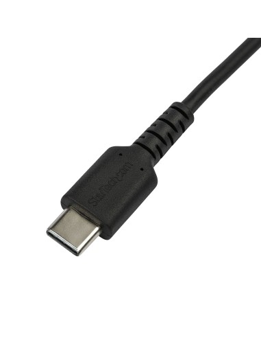 StarTech.com Cavo durevole da USB-C a Lightning da 2m nero - Cavo di alimentazione sincronizzazione in Fibra aramidica robusta