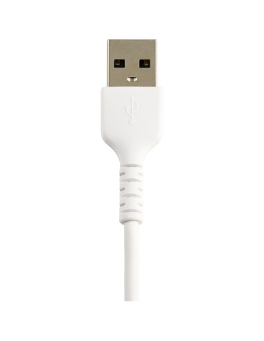 StarTech.com Cavo da USB-A a Lightning da 15cm bianco - Robusto e resistente cavo di alimentazione sincronizzazione in fibra