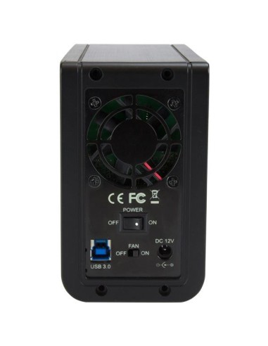 StarTech.com BOX Esterno USB-C e USB-A a doppio alloggiamento per Disco rigido da 3,5" - USB 3.1 Gen 2 con supporto RAID