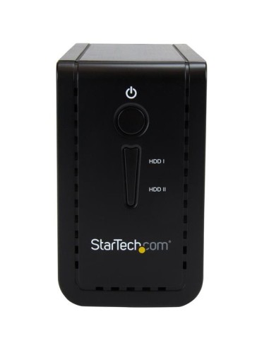 StarTech.com BOX Esterno USB-C e USB-A a doppio alloggiamento per Disco rigido da 3,5" - USB 3.1 Gen 2 con supporto RAID