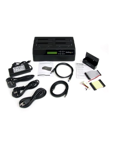 StarTech.com Dock duplicatore per dischi rigidi 1 3 indipendente eSATA USB 3.0 a SATA 4 alloggiamenti