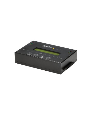 StarTech.com Duplicatore ed eraser di dischi rigidi SATA 2,5 3,5" indipendente con elevata velocità di duplicazione fino a 14