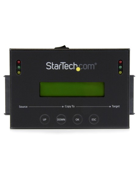 StarTech.com Duplicatore Autonomo per HDD SATA 6Gbpm da 2,5   3,5 pollici con archivio immagini HDD multiple