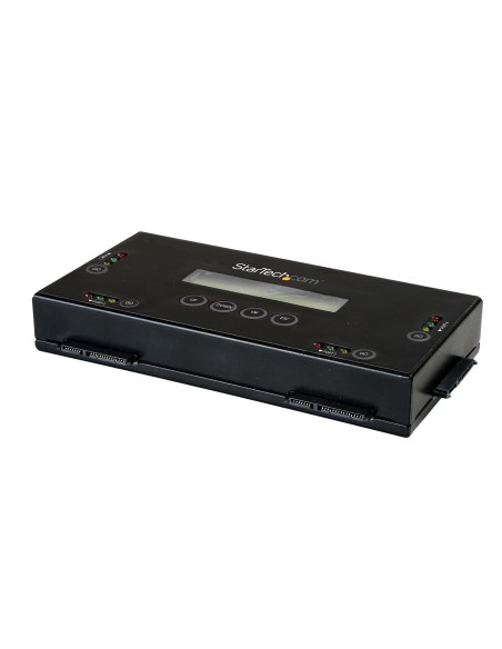 StarTech.com Eraser per HDD SSD a 4 Bay - Per SATA drive da 2,5" o 3,5" - Unità di cancellazione sicura per dischi standalone -