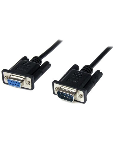 StarTech.com Cavo seriale null modem DB9 RS232 nero 2 m - F M