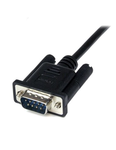 StarTech.com Cavo seriale null modem DB9 RS232 nero 2 m - F M