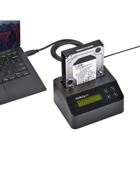 StarTech.com Stazione Dock Eraser USB 3.0 autonoma per dischi rigidi SATA da 2,5"   3,5"