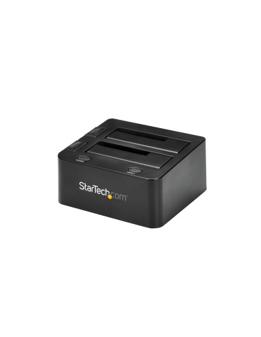 StarTech.com Docking Station USB 3.0 per doppio Hard Disk SSD   SATA da 2.5"   3.5" con UASP