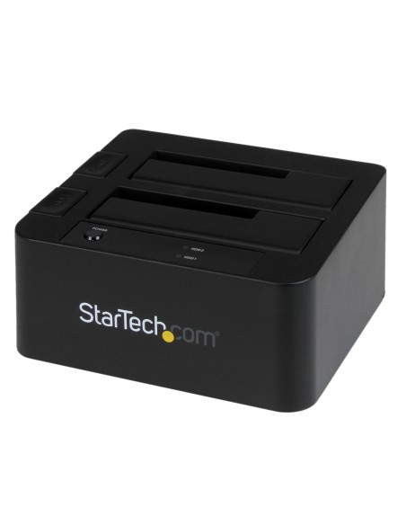 StarTech.com Docking Station USB 3.0 per doppio Hard Disk SATA   eSATA SSD da 2,5" 3,5" con UASP
