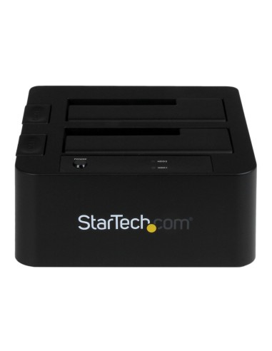StarTech.com Docking Station USB 3.0 per doppio Hard Disk SATA   eSATA SSD da 2,5" 3,5" con UASP