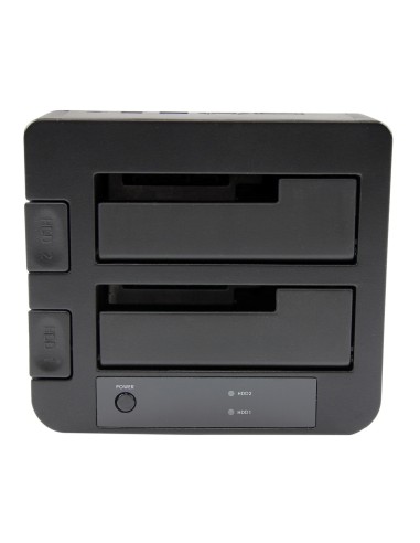 StarTech.com Docking Station USB 3.0 per doppio Hard Disk SATA   eSATA SSD da 2,5" 3,5" con UASP