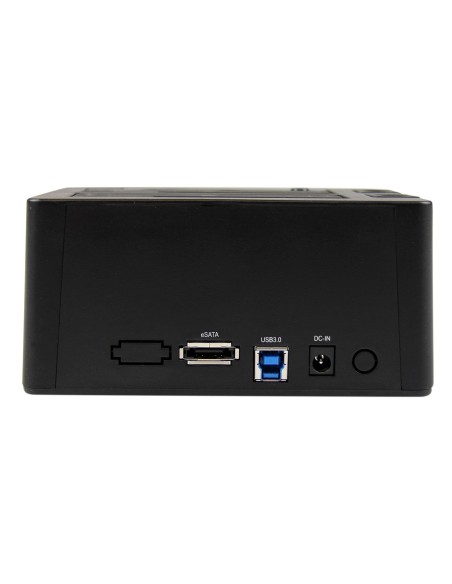 StarTech.com Docking Station USB 3.0 per doppio Hard Disk SATA   eSATA SSD da 2,5" 3,5" con UASP