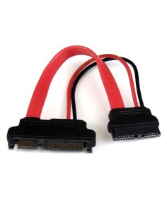 StarTech.com Adattatore slimline SATA a SATA con alimentazione 15 cm - F M