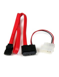 StarTech.com Adattatore cavo slimline SATA a SATA e alimentazione LP4 90 cm