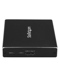 StarTech.com Box Esterno USB 3.1 (10Gbit s) a 2 Slot - Enclosure M.2 NGFF SSD SATA - RAID 2