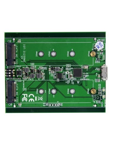 StarTech.com Box Esterno USB 3.1 (10Gbit s) a 2 Slot - Enclosure M.2 NGFF SSD SATA - RAID