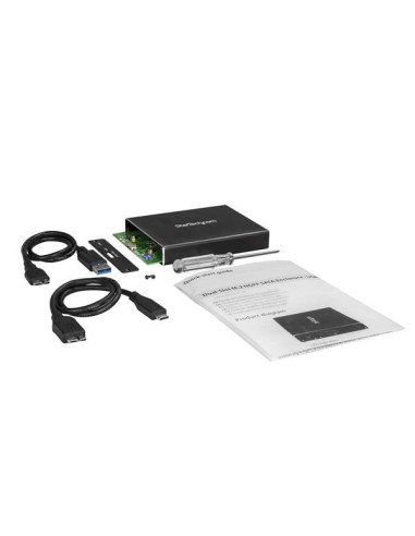 StarTech.com Box Esterno USB 3.1 (10Gbit s) a 2 Slot - Enclosure M.2 NGFF SSD SATA - RAID