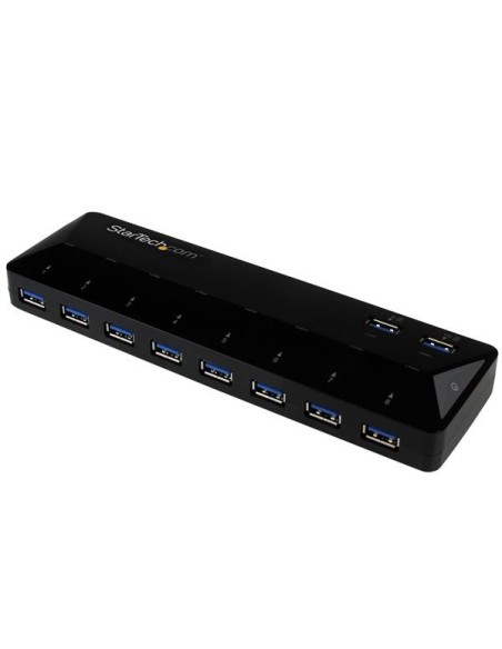 StarTech.com Hub USB 3.0 a 10 Porte di Ricarica e Sincronizzazione - 2 Porte x 1,5 Amp