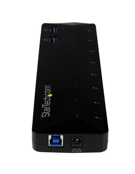 StarTech.com Hub USB 3.0 a 10 Porte di Ricarica e Sincronizzazione - 2 Porte x 1,5 Amp