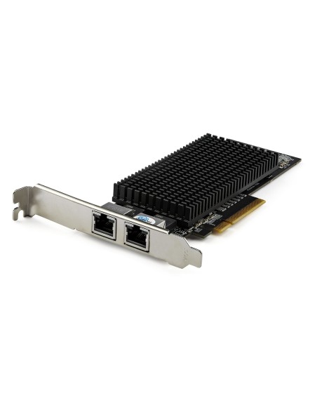 StarTech.com Scheda adattatore di rete PCIe 10G a doppia porta - Tehuti TN4010 10GBASE-T e NBASE-T Adattatore di interfaccia di