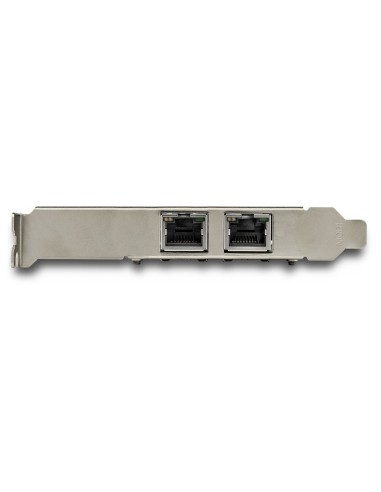 StarTech.com Scheda adattatore di rete PCIe 10G a doppia porta - Tehuti TN4010 10GBASE-T e NBASE-T Adattatore di interfaccia di