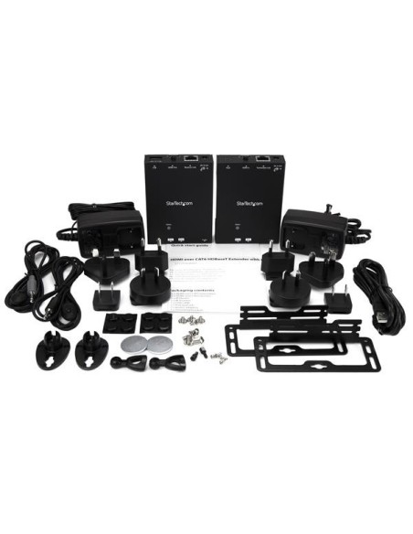 StarTech.com Extender HDMI HDBaseT via Cat 5 fino a 90m con hub USB a 4 porte - Ultra HD 4K