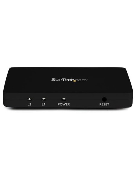 StarTech.com Sdoppiatore Splitter HDMI 4k 30hz 1x2 porte con custodia in alluminio
