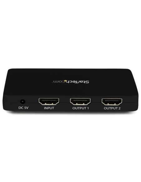 StarTech.com Sdoppiatore Splitter HDMI 4k 30hz 1x2 porte con custodia in alluminio