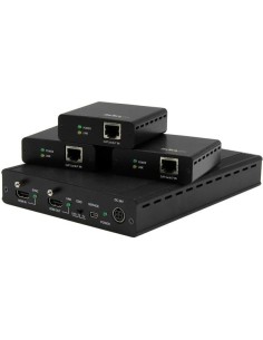 StarTech.com Kit extender HDBaseT a 3 porte con 3 Ricevitori - Splitter HDMI 1x3 via Cat5 - fino a 4K