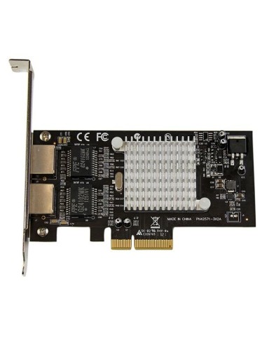 StarTech.com Scheda adattatore server di rete Gigabit Ethernet PCI Express (PCIe x4) a due porte - Intel i350 NIC